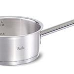 Fissler original-profi collection / Edelstahl-Stielkasserolle (Ø 16 cm) inkl. Schüttrand, Innenskalierung - alle Herdarten auch Induktion