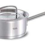 Fissler original-profi collection Stielkasserolle 16cm mit Metalldeckel / Stieltopf induktionsgeeignet aus hochwertigem und robustem Edelstahl / 084-153-16-000/0 / Ø 16 cm /