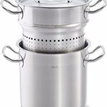 Fissler original-profi collection / Edelstahl-Topf (Ø 20 cm) hoher Kochtopf mit Deckel, Siebeinsatz zum Dünsten und Garen, rostfrei, alle Herdarten, Induktion